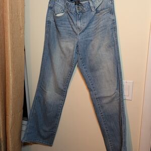 Calvin Klein Blue Straight Jeans Classic Denim